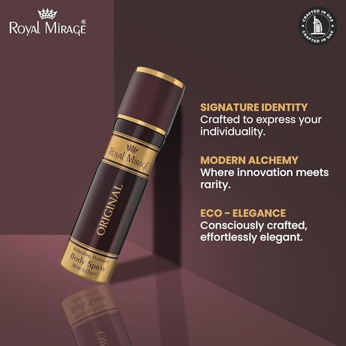 ROYAL MIRAGE BODY SPRAY 200ML