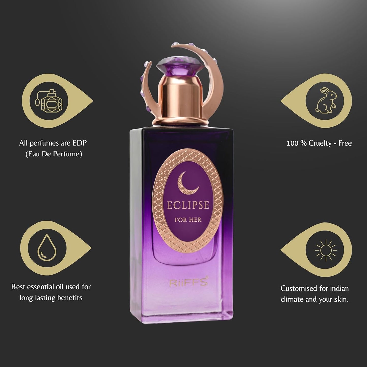 RiiFFS Eclipse for Her Extrait De Parfum, 60ml