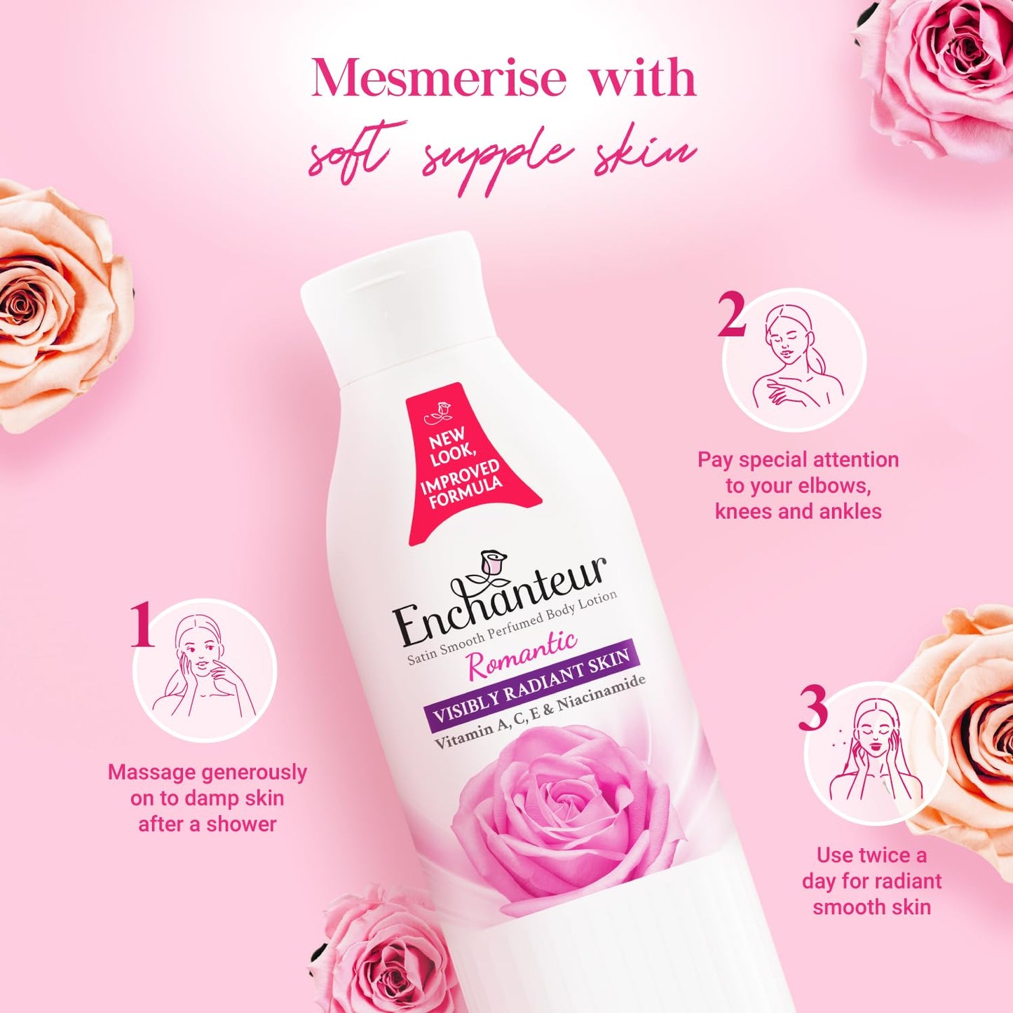 Enchanteur Romantic Perfumed Body Lotion, 250ml