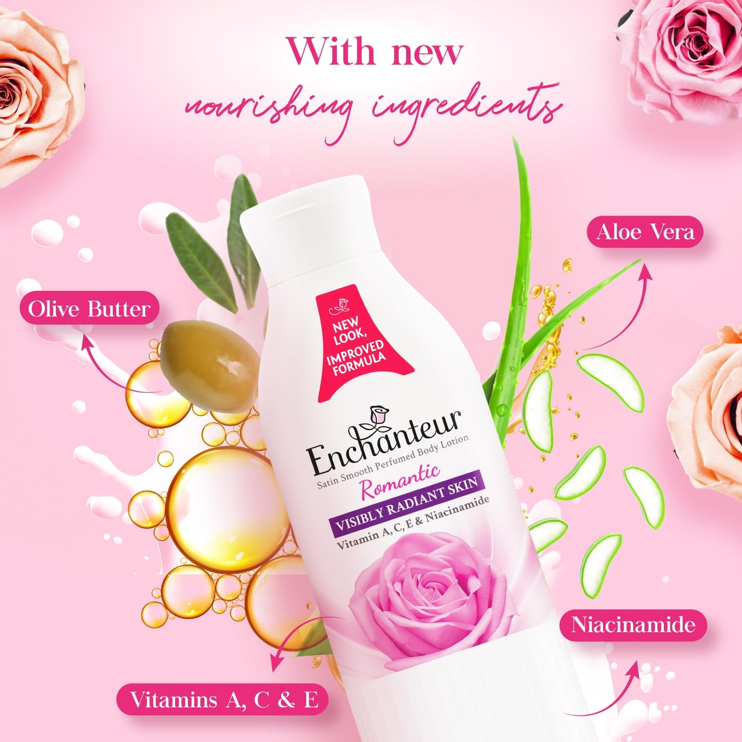 Enchanteur Romantic Perfumed Body Lotion, 250ml