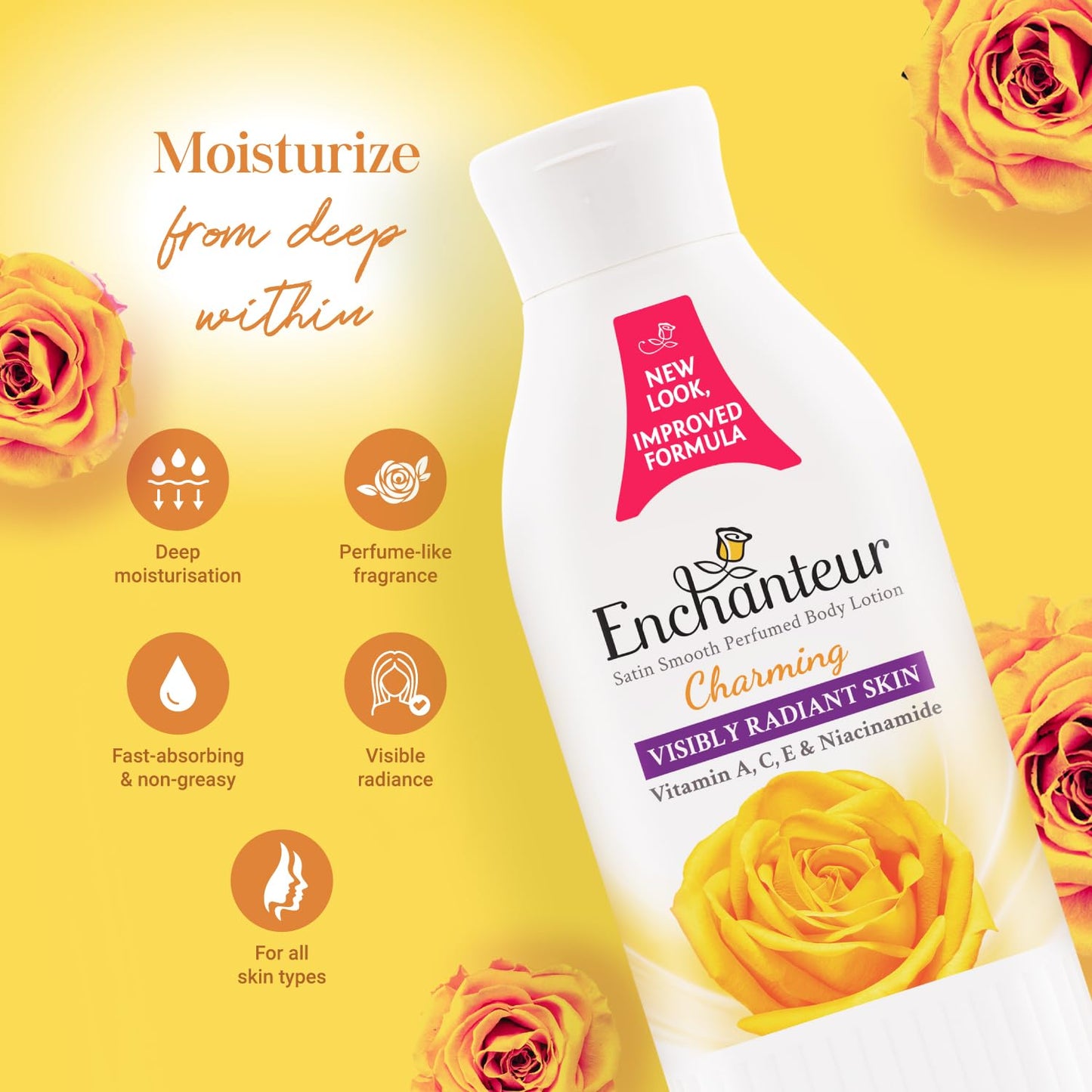 Enchanteur Charming Perfumed Body Lotion, 250ml