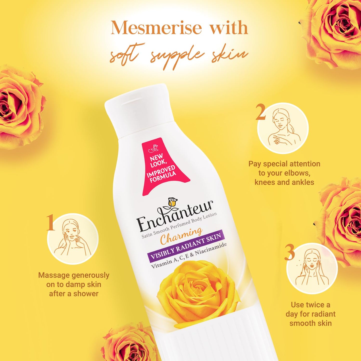 Enchanteur Charming Perfumed Body Lotion, 250ml