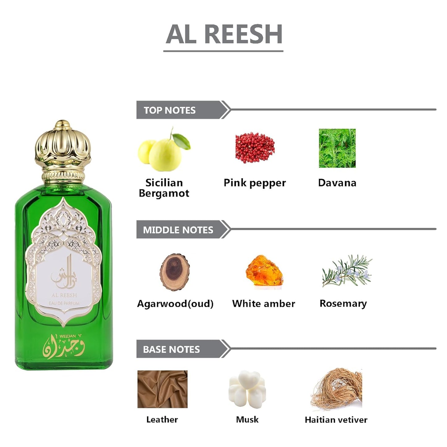 WEJDAN Al Reesh Perfume 100ml