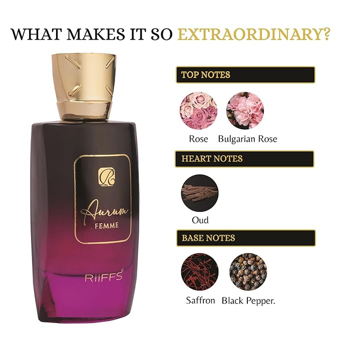 RiiFFS Aurum Femme Extrait De Parfum 100ml