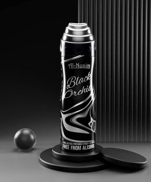 Al-Nuaim Black Orchid Alcohol Free Body Spray 200ml