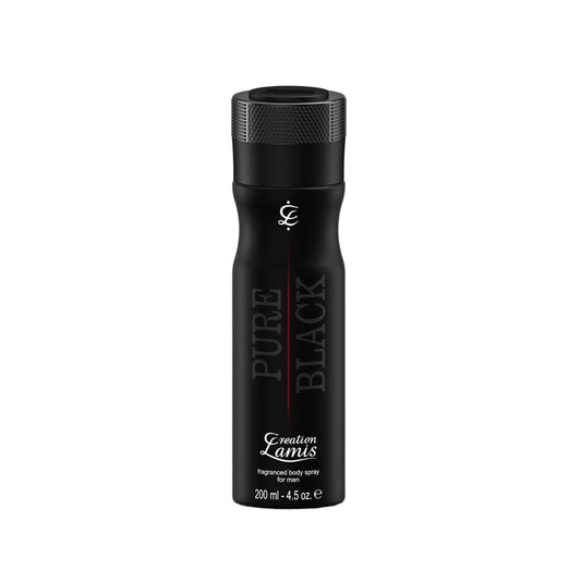 Pure Black Deodrant Body Spray 200ml