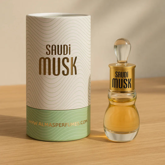 Saudi Musk 12 ml Attar Alcohol‑Free