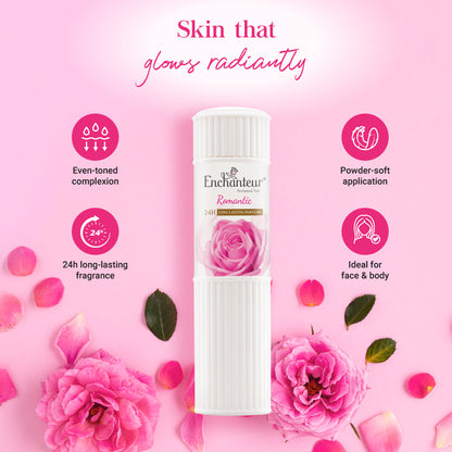 Enchanteur Romantic Talc Powder 125g